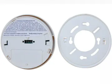 Independent Photoelectric Smoke Detector / Fire Alarm (AC 110V/220 Power)