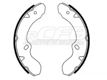 Brake Shoes for Mitsubishi