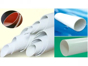 U-PVC Foamed Inside Spiral Silent Pipe Making Machine