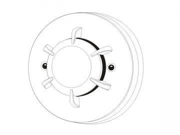 46mm 2-Wire Network Photoelectric Smoke Detector