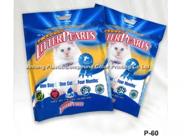 Cat Litter Bag with Plastic Handle