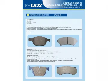 Semi Metallic Brake Pads