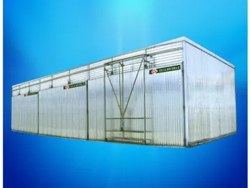 Lumber Dry Kiln Aluminum Structure, Metal Structure