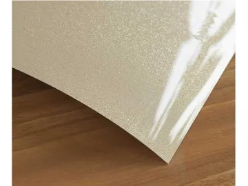 High Gloss Metallic PVC Film