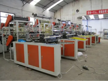 Double Layer Bag Making Machine