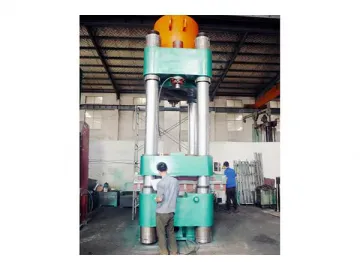 Downstroke Rubber Vulcanizing Press