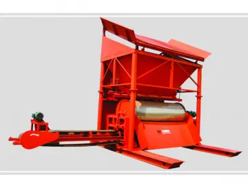 Movable Magnetic Separator for Dry Mixture