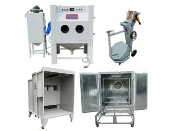 Sandblasting &amp; Powder Coating Package System