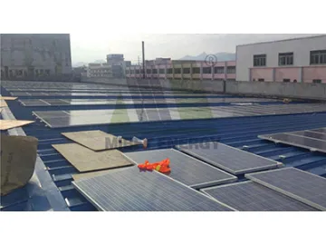 Sloped Roof Solar Panel Mounting System