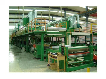 DTZ1600-25 Colored Aluminum Coil Single Coating Production Line