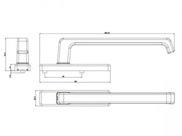 Lift and Slide Door Handle