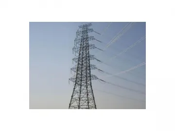 500kV Steel Tubular Transmission Tower