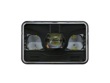 Square 4×6 Inch LED Replacement Headlight