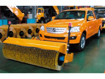 Snow Removal Brush  (Front Mounted Snow Brush)