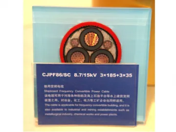 XLPE Insulation Shipboard VFD Power Cable