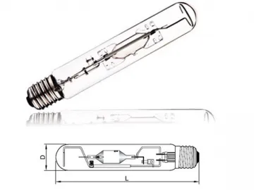 High Color Temperature Metal Halide Lamp