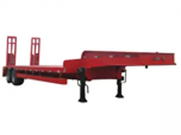 40 Feet Double Axle Low-bed Trailer