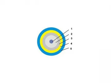 PBT Tube Protected Fiber Optic Sensing Cable