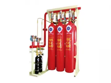 High Pressure CO2 Fire Suppression System