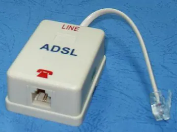 In-line DSL Filter 1 Male to 1 Female RJ11