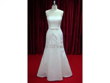 Satin Wedding Dress