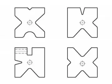 3 way and 4 way die, Amada Press Brake Tooling