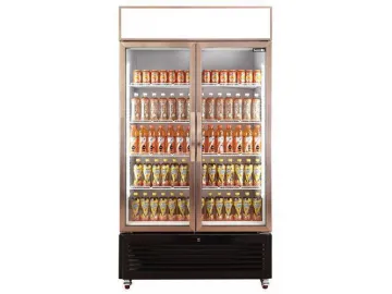 SGR-1100 Double Glass Door Display Refrigerator