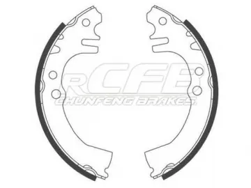 Brake Shoes for Daihatsu