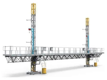 Double Mast Work Platform