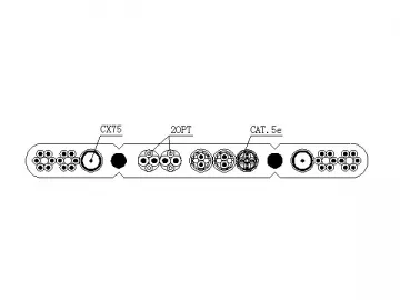 TVVBPG-TV Elevator Flat Cable (Shielded Pairs with Screen, Video, Fiber Optic, Network Wire)