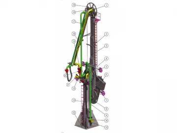 RC Double Pipeline Marine Loading Arm