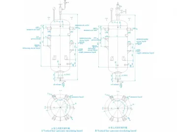 Vertical Low Pressure Cycle Receiver