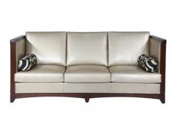 3 Seat Ark Wood Frame Sofa &amp; Couch