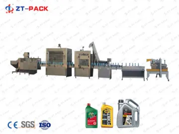 100ml-1000mL Engine Oil Filling Line