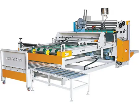 Semi Automatic Corrugation Box Folding Gluing Machine