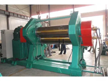 Two Roll Rubber Calendering Machine