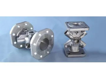 Mass Flow Meter Component Casting