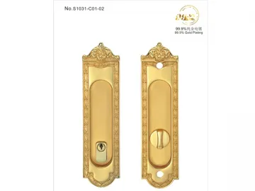 S1031-C01-02 Brass Door Lock