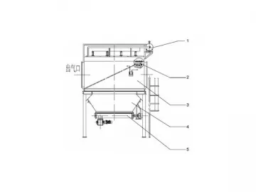 Air Tank Pulse Bag Filter