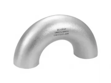 180° Long Radius Stainless Steel Elbow