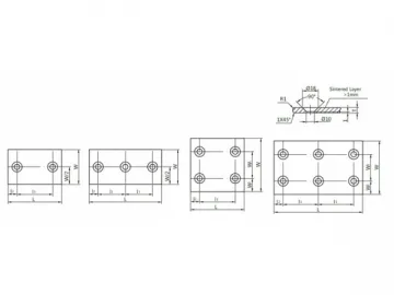 DNB-#200P5 5mm Thick Wear Plate