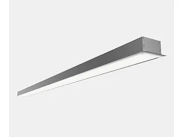 LT120  Tubular LED Lighting Fixture, LED Strip Light Aluminum Profile