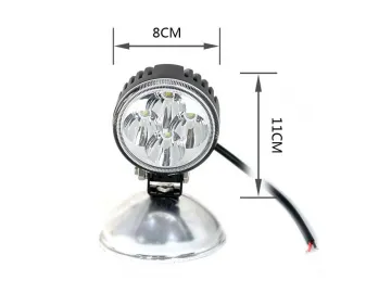 12W 3 Inch Round LED Work Light