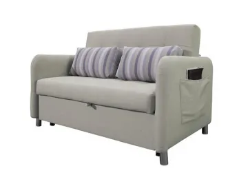 3-Seat Fabric Sleeper Sofa