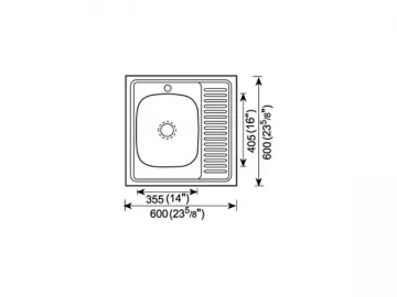 600MM-700MM Kitchen Sink