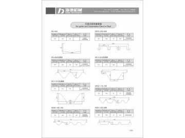 (四) Curved Roofing Sheet Roll Forming Machine