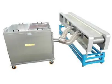 Belt Pellet Dryer in Combination with Dewatering Unit