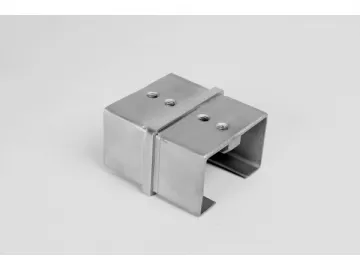 Stainless Steel Connector for Rectangular Slot Tube