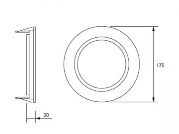 LED Panel Down Light