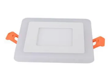 LED Recessed Downlight, Square Panel Fixture